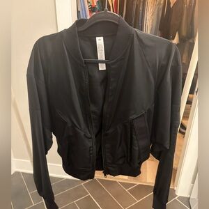 ALO Mixed Media Reinvention Jacket - classic, flattering, pristine condition.